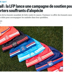 开云APP-关怀抗癌球迷！法足联发起支持脱发球迷的活动，免费提供针织帽